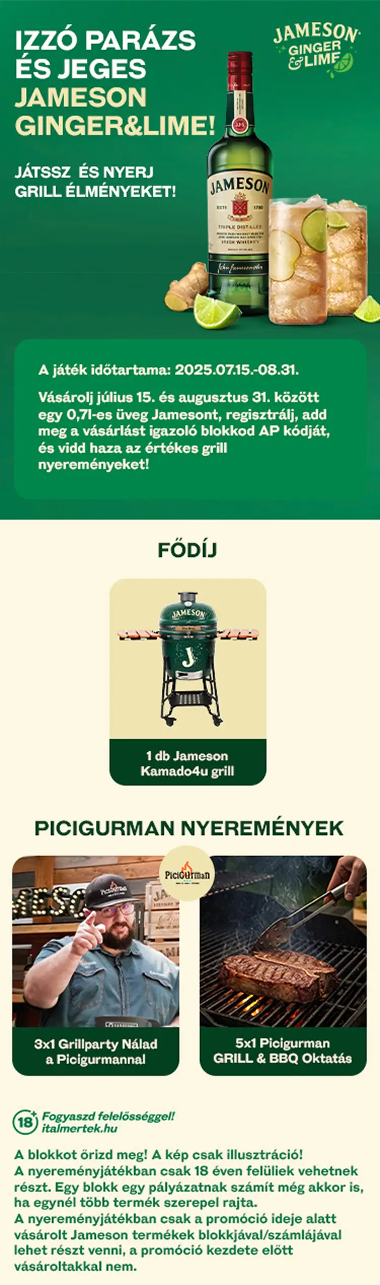 A promóció plakátképe.